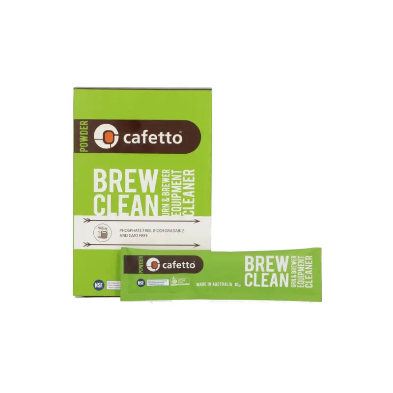 Cafetto Brew Clean 12x10g Sachet Box