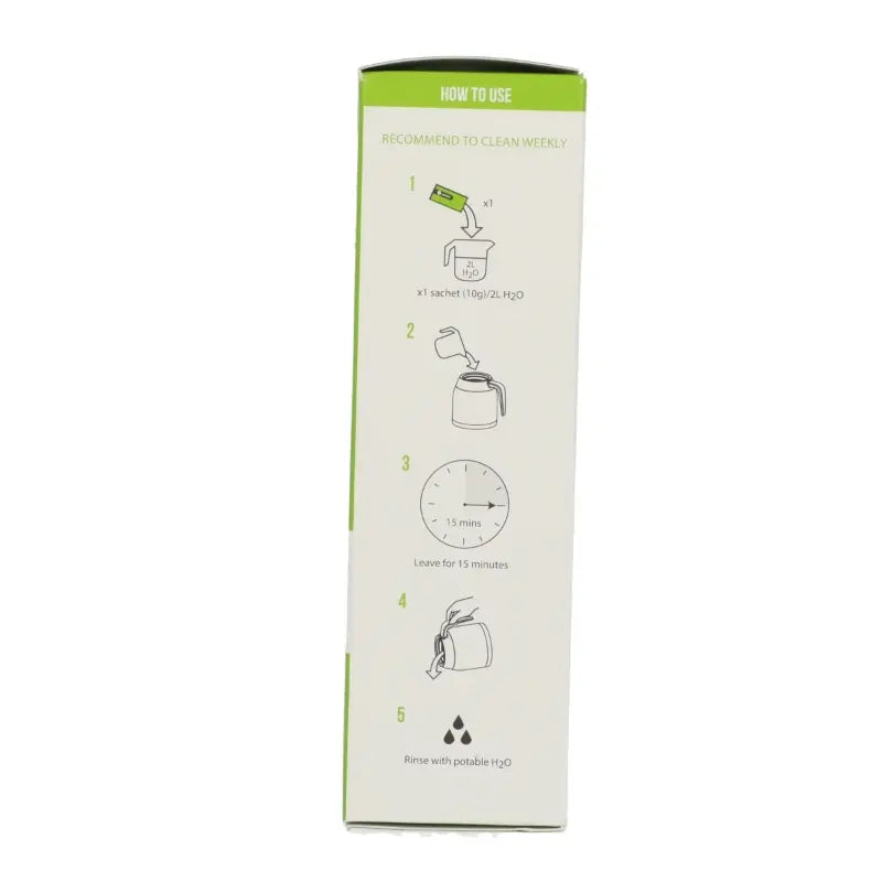 Cafetto Brew Clean 12x10g Sachet Box