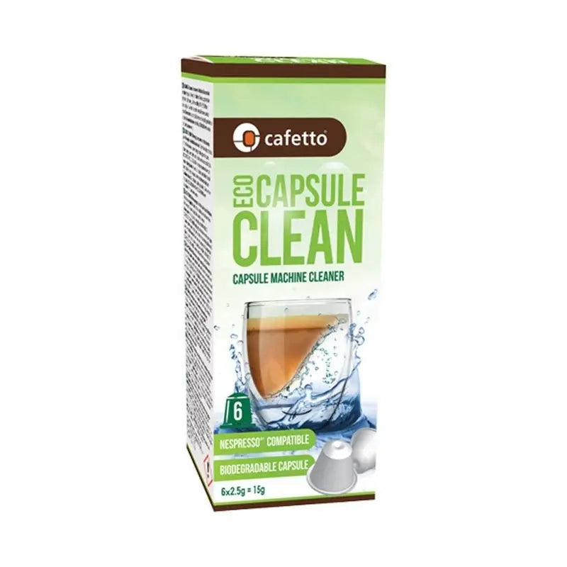 Cafetto Eco Capsule Clean - 6 Capsules