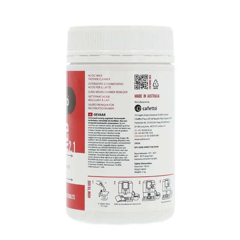 CAFETTO MFC RED TABLETS (2.1g) - 120 TABLETS