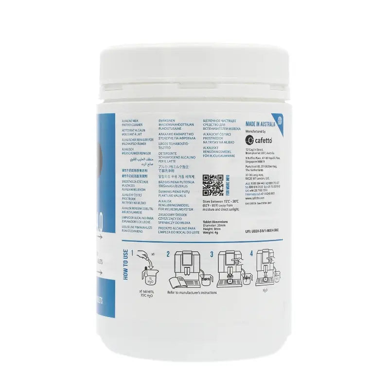 Cafetto MFC White Tablets 4g - 100 Tablets