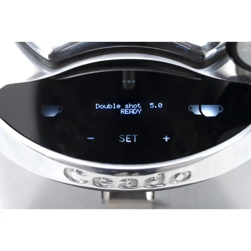 Ceado E37K Coffee Grinder - On Demand 71mm Flat Burrs