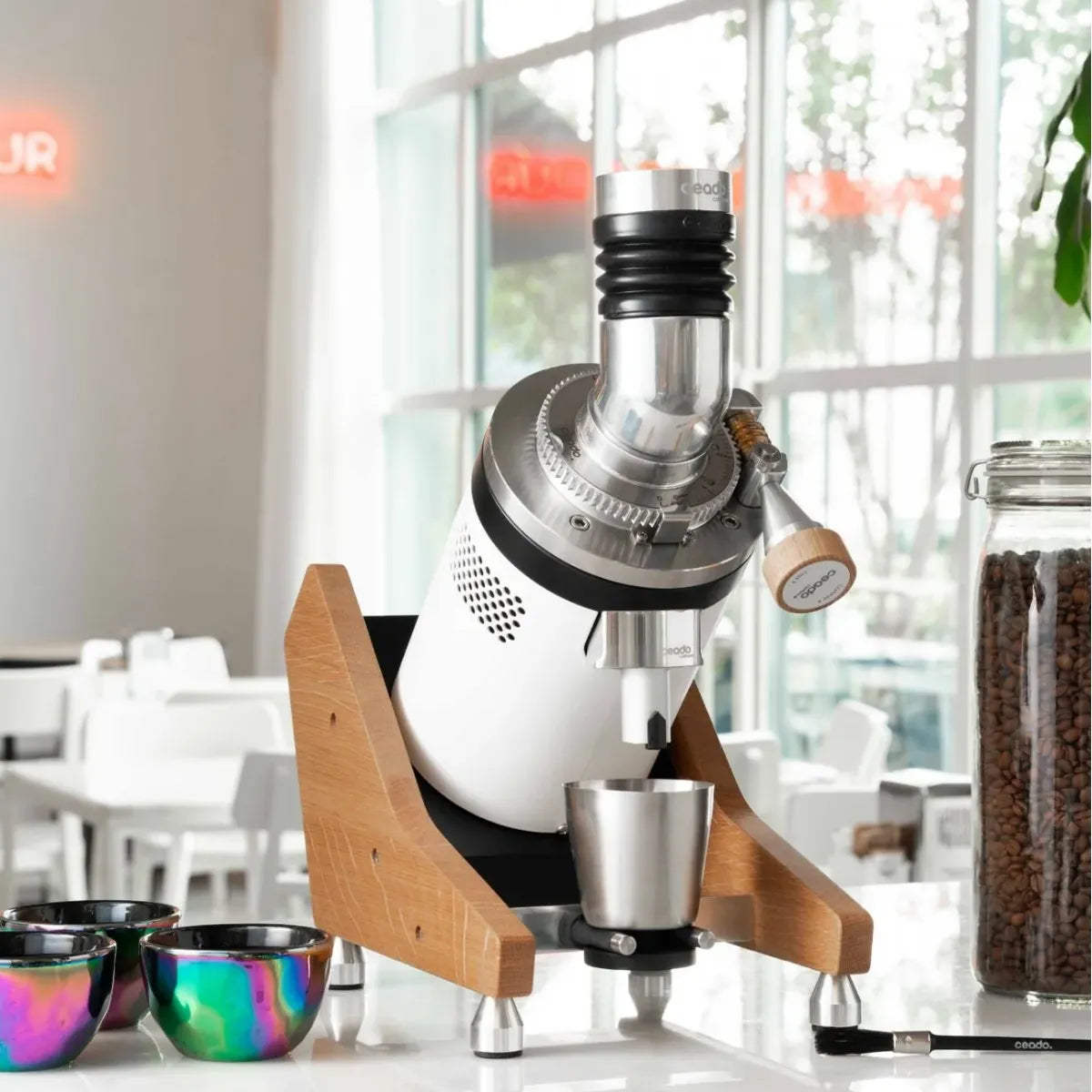 Ceado - Ceado E37Z Naked Professional Single - Dose Zero - Retention Espresso Grinder - Espresso Grinder - Prime Coffee Suppliers