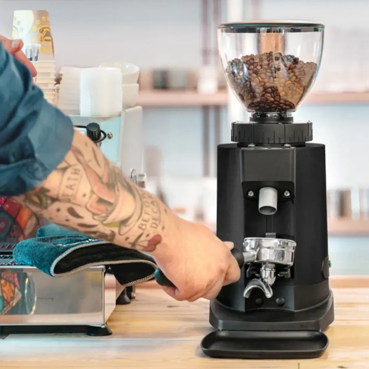 Ceado E5P Coffee Grinder - On Demand 64mm Flat Burrs