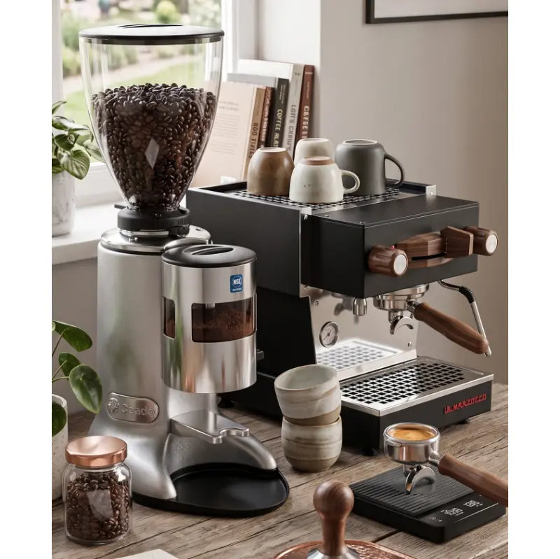 Ceado E7 Automatic Coffee Grinder - On Demand 64mm Flat Burrs - Prime Coffee Suppliers