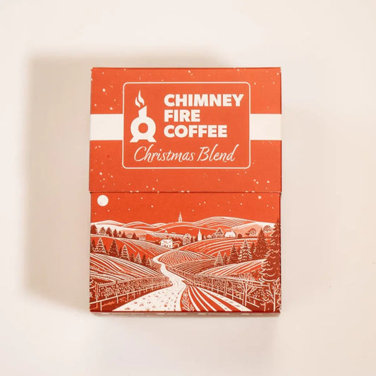 Chimney Fire 2025 Christmas 250g Blend Coffee Beans - Cinnamon, Toffee, Roasted Chestnut