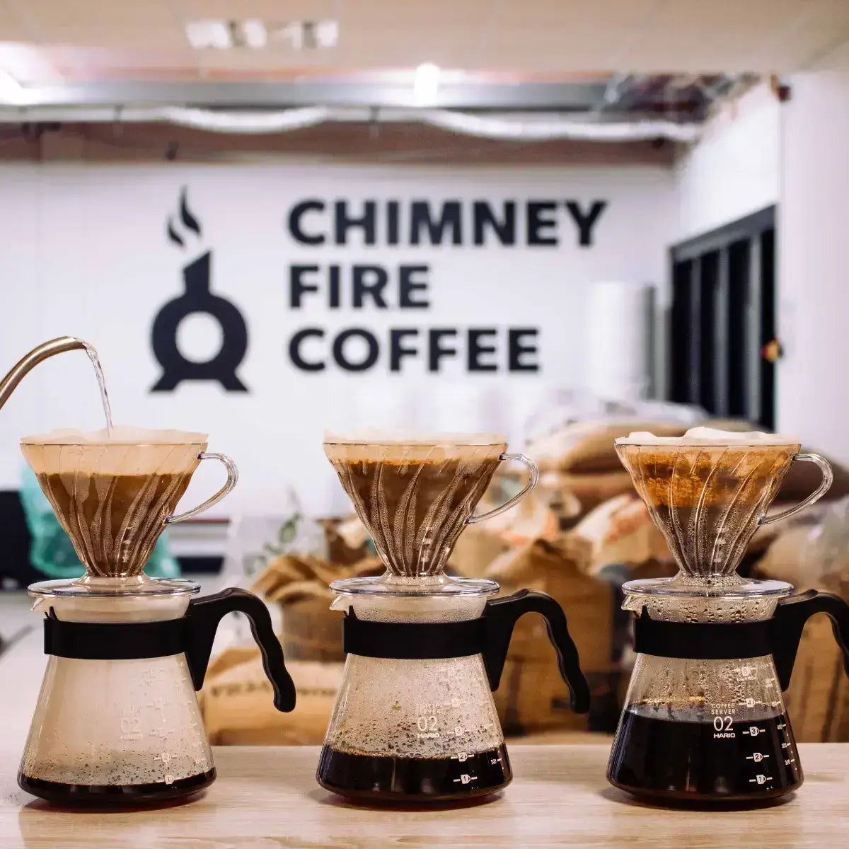 Chimney Fire Colombia Coffee Beans - Chocolate, Grape, Toffee