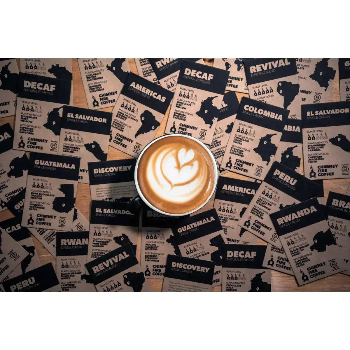 Chimney Fire Colombia Coffee Beans - Chocolate, Grape, Toffee