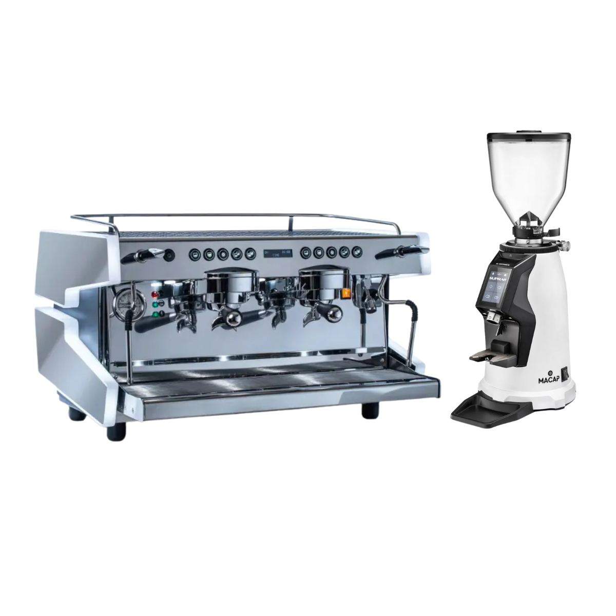 Cime CO-03 NEO Espresso Machine + Macap Supra 68 G Series Grinder - Commercial Bundle Kit