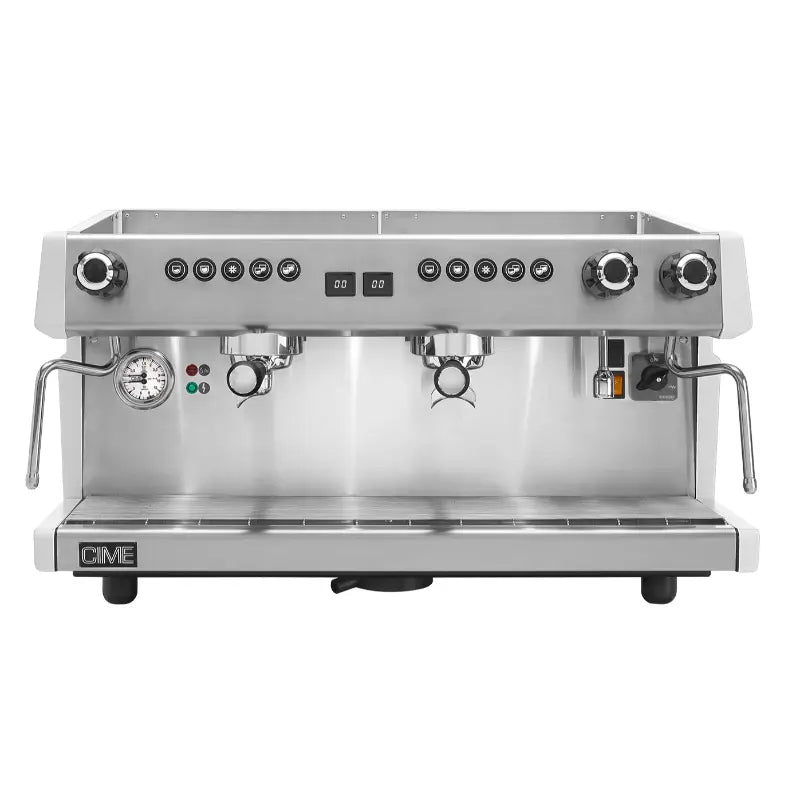 Cime Luna SB-20 Timer Espresso Machine - Automatic 2 Group Matte White