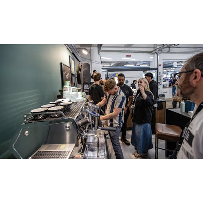 Sanremo D8 Competition at London Coffee Festival with Prime Coffee Suppliers