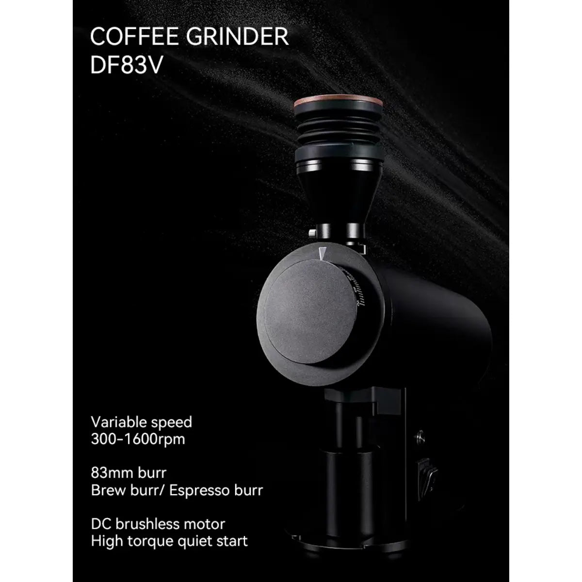 DF83V Variable Speed Coffee Grinder