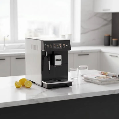 Dr. Coffee E01 Espresso Machine - Bean to Cup, 16g Double-Strength Brewer - Espresso Machine - Prime Coffee Suppliers