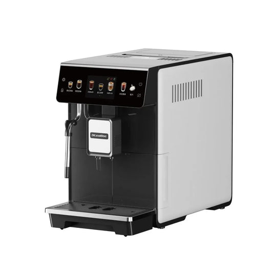 Dr. Coffee E01 Espresso Machine - Bean to Cup, 16g Double-Strength Brewer - Espresso Machine - Prime Coffee Suppliers