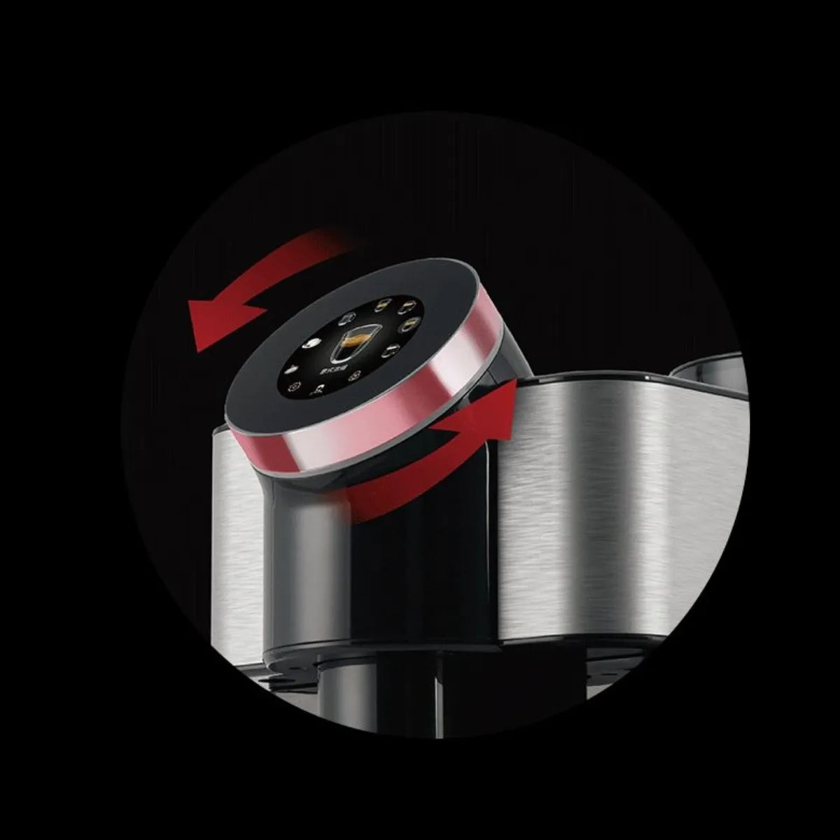 Dr. Coffee H1 Espresso Machine - Bean to Cup + Noise-Free Small Flat Burrs - Espresso Machine - Prime Coffee Suppliers