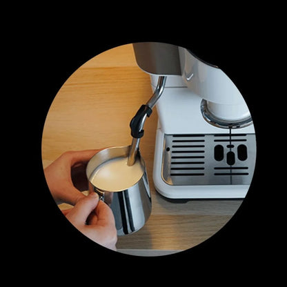 Dr. Coffee H1 Espresso Machine - Bean to Cup + Noise-Free Small Flat Burrs - Espresso Machine - Prime Coffee Suppliers