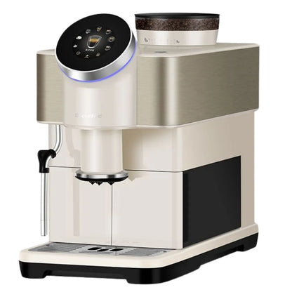 Dr. Coffee H1 Espresso Machine - Bean to Cup + Noise-Free Small Flat Burrs - Espresso Machine - Prime Coffee Suppliers