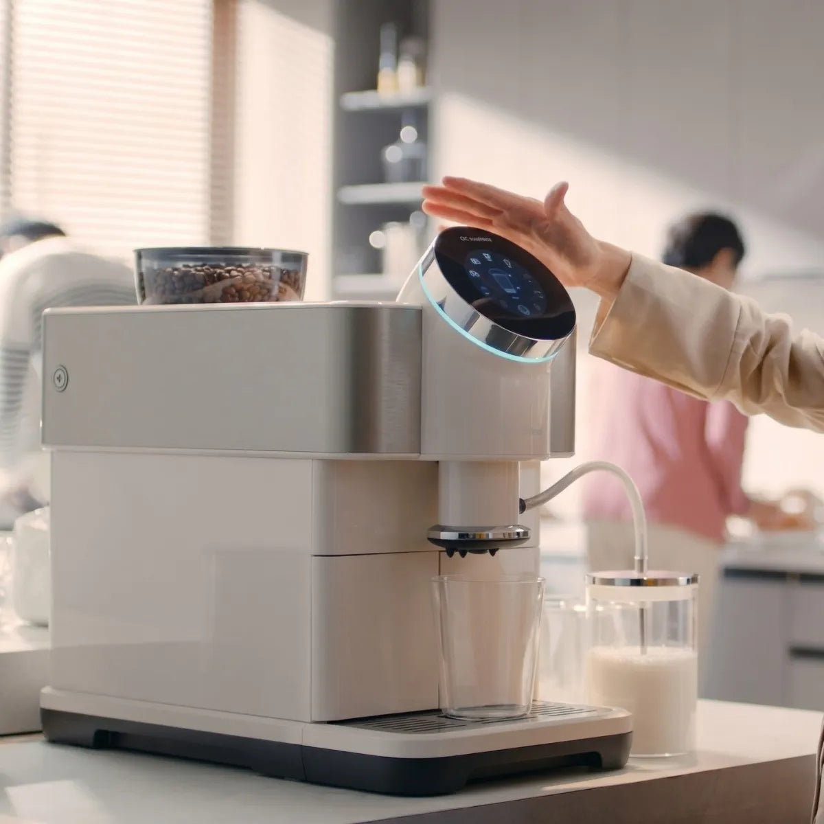 Dr. Coffee H2 Espresso Machine - Bean to Cup, Automatic Milk-Pipe System - Espresso Machine - Prime Coffee Suppliers