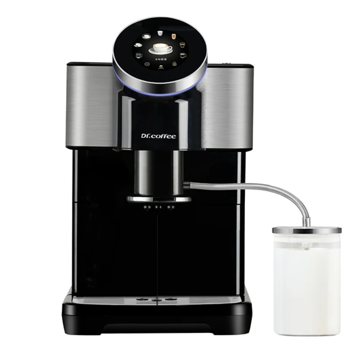 Dr. Coffee H2 Espresso Machine - Bean to Cup, Automatic Milk-Pipe System - Espresso Machine - Prime Coffee Suppliers