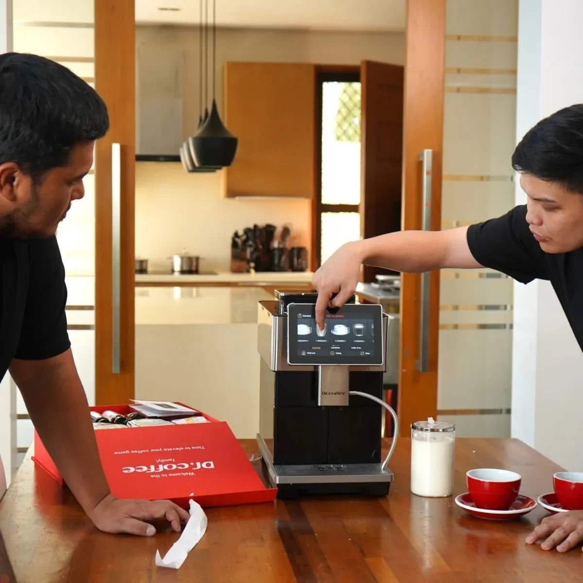 Dr. Coffee H3 Espresso Machine - Bean to Cup, Fully Automatic  - Espresso Machine - Prime Coffee Suppliers