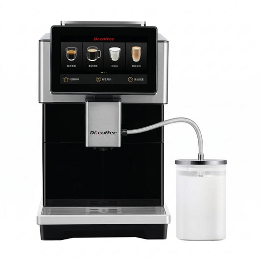 Dr. Coffee H3 Espresso Machine - Bean to Cup, Fully Automatic  - Espresso Machine - Prime Coffee Suppliers