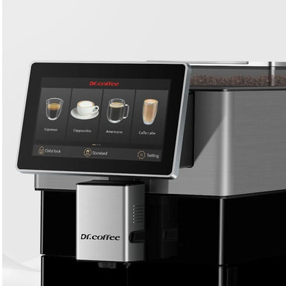 Dr. Coffee H3 Espresso Machine - Bean to Cup, Fully Automatic  - Espresso Machine - Prime Coffee Suppliers