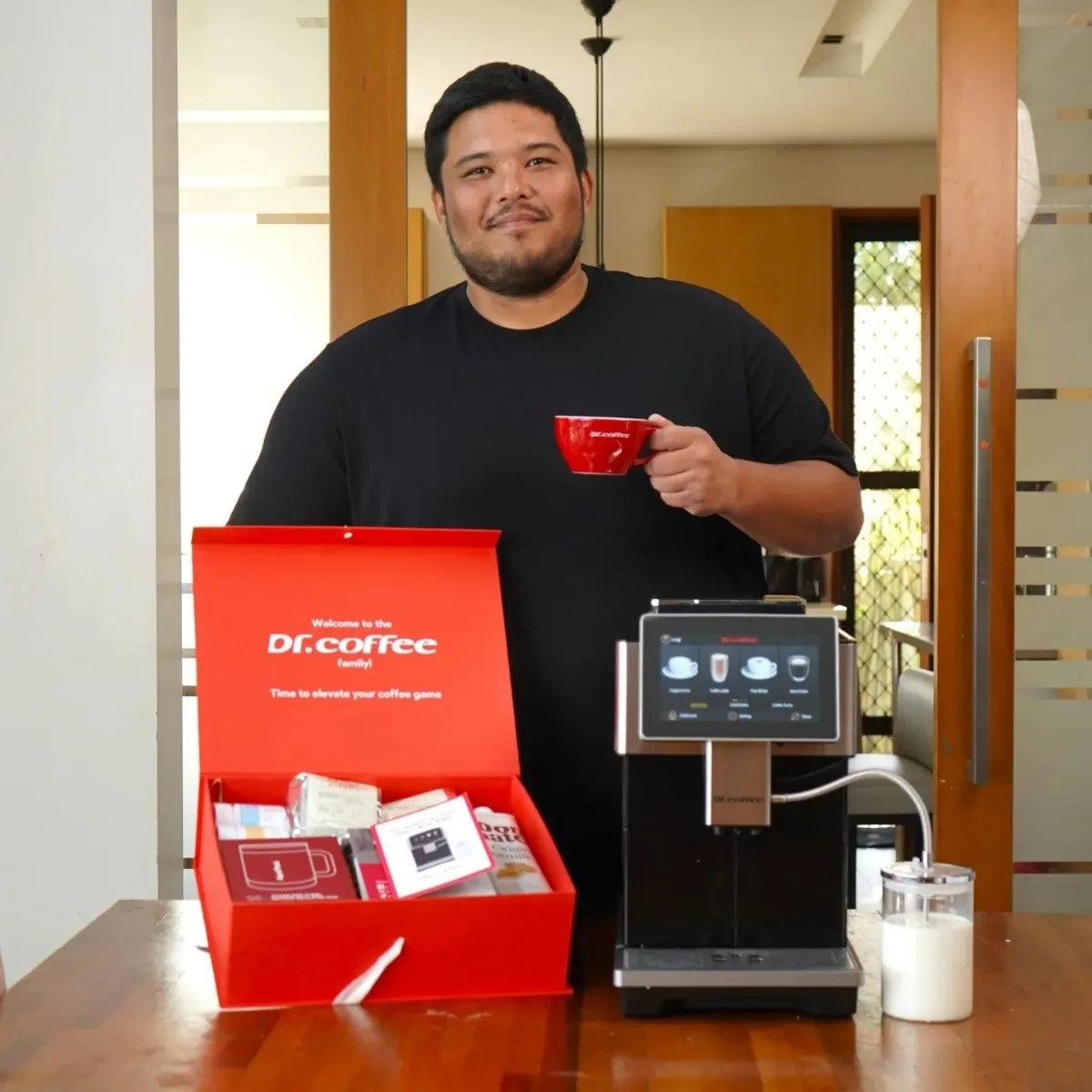 Dr. Coffee H3 Espresso Machine - Bean to Cup, Fully Automatic  - Espresso Machine - Prime Coffee Suppliers