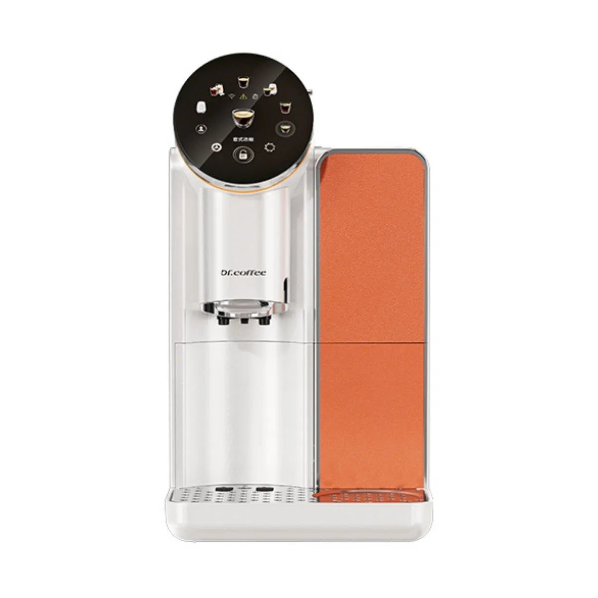 Dr. Coffee S01 Espresso Machine - Bean to Cup Fully Automatic, Ceramic Flat Burr