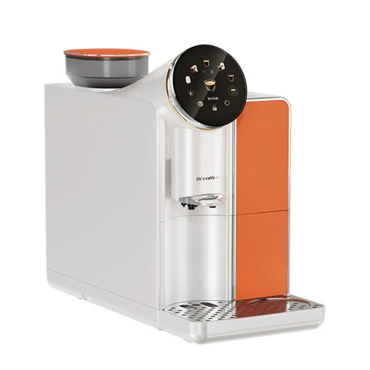 Dr. Coffee S01 Espresso Machine - Bean to Cup Fully Automatic, Ceramic Flat Burr