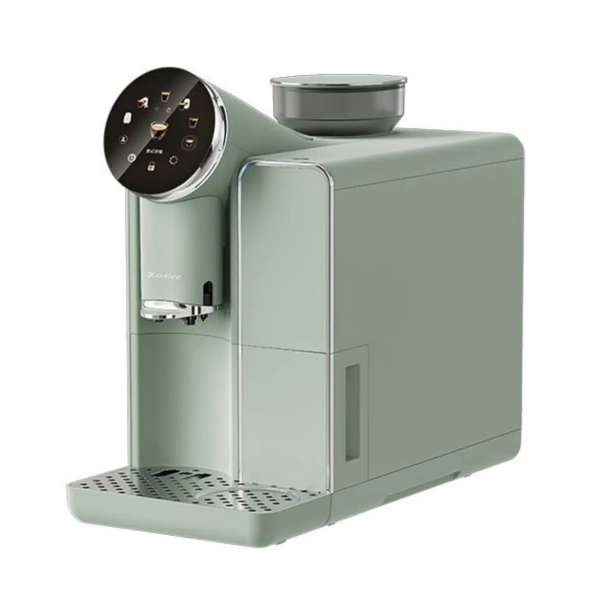 Dr. Coffee S01 Espresso Machine - Bean to Cup Fully Automatic, Ceramic Flat Burr