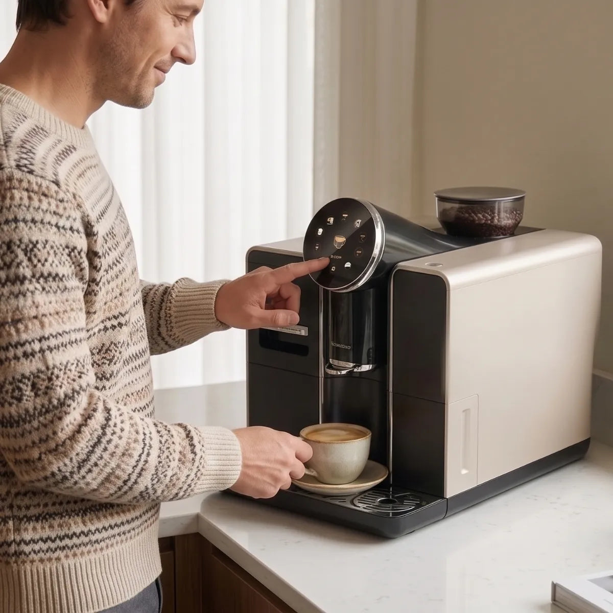 Dr. Coffee S02 Espresso Machine - Bean to Cup + Fully Automatic