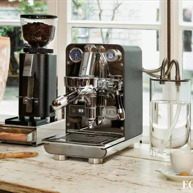 ECM C-Manuale 54 Espresso Grinder - 54mm Flat Burrs Anthracite