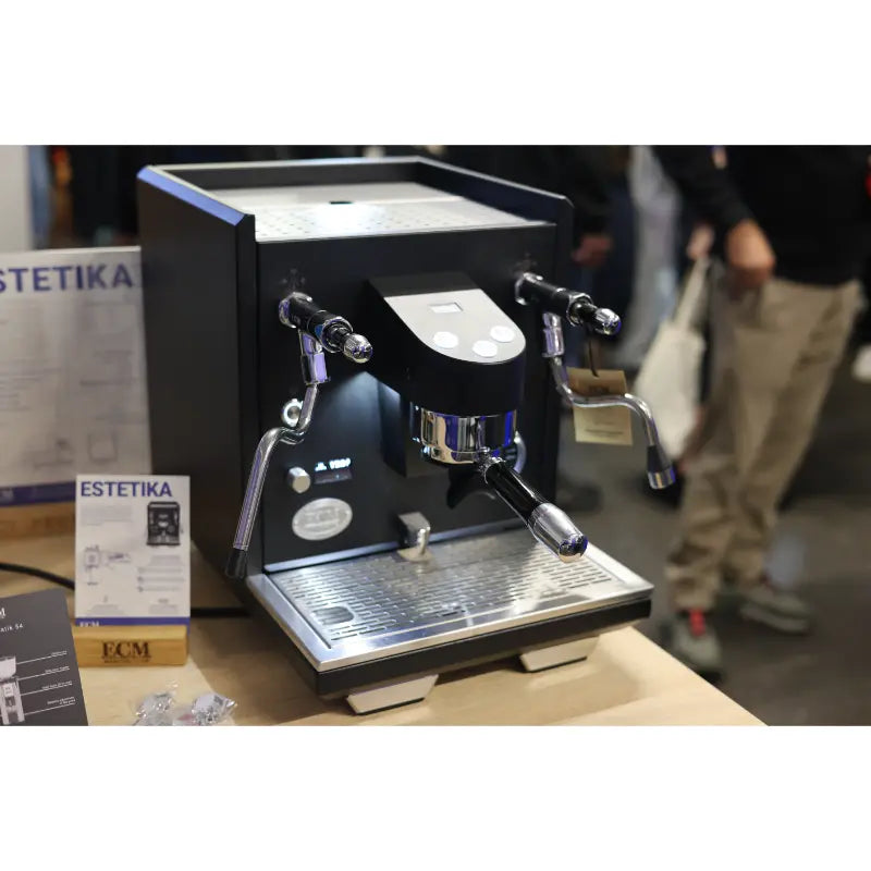 ECM Estetika Espresso Machine - Dual Boiler System with 3CT London Coffee Festival 2026 - Prime Coffee Suppliers