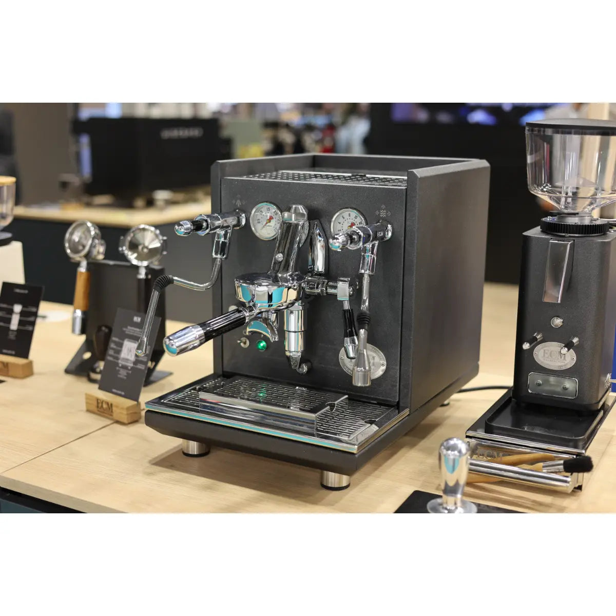 ECM Synchronika II Espresso Machine - Dual Boiler Black