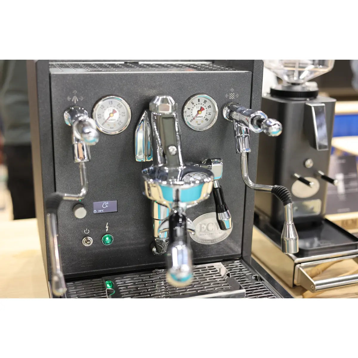 ECM Synchronika II Espresso Machine - Dual Boiler Black