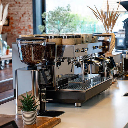  ECM Exacto 64 Espresso Grinder - Grind by Weight + 64mm Stainless Steel Burrs - Espresso Grinder - Prime Coffee Suppliers