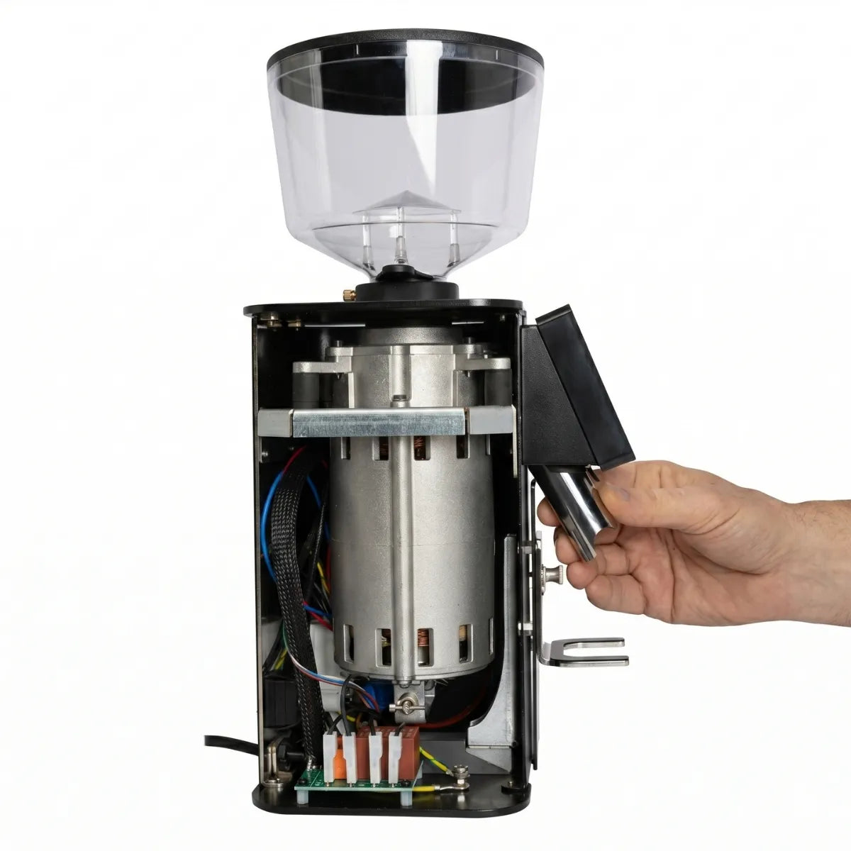  ECM Exacto 64 Espresso Grinder - Grind by Weight + 64mm Stainless Steel Burrs - Espresso Grinder - Prime Coffee Suppliers
