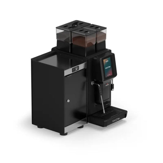 Egro MoDe Pro Milk Fully Automatic Coffee Machine + MK6 Fridge Commercial Bundle