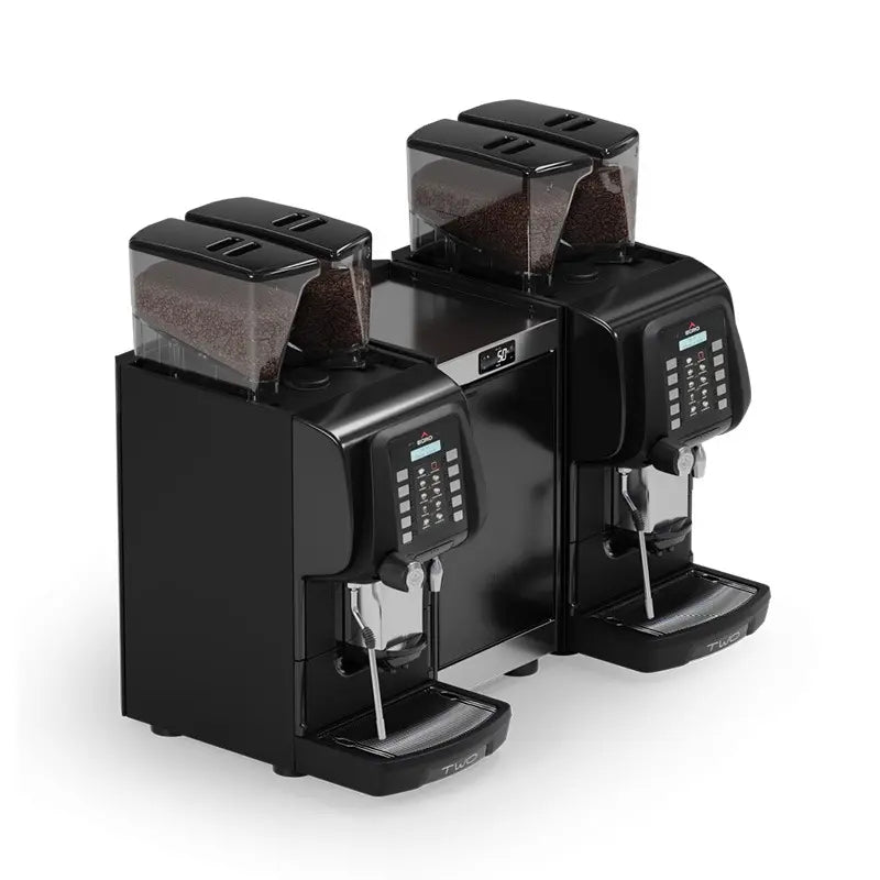 Egro Two Top Milk Super Automatic Coffee Machine - High Volume 600 cups/day Keypad