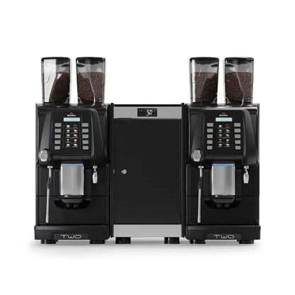 Egro Two Top Milk Super Automatic Coffee Machine - High Volume 600 cups/day Keypad
