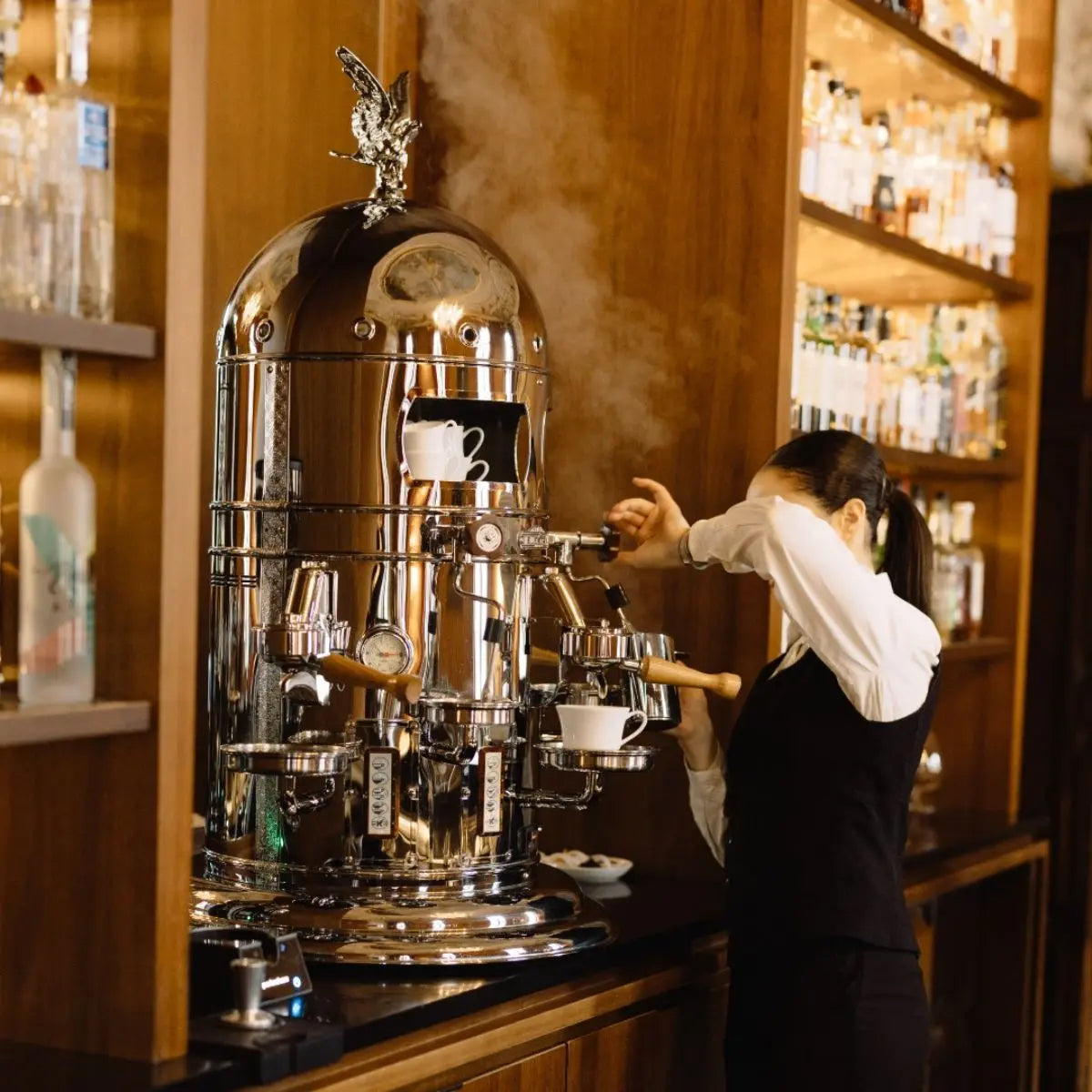 Elektra Belle Epoque 2 Group Espresso Machine Chrome