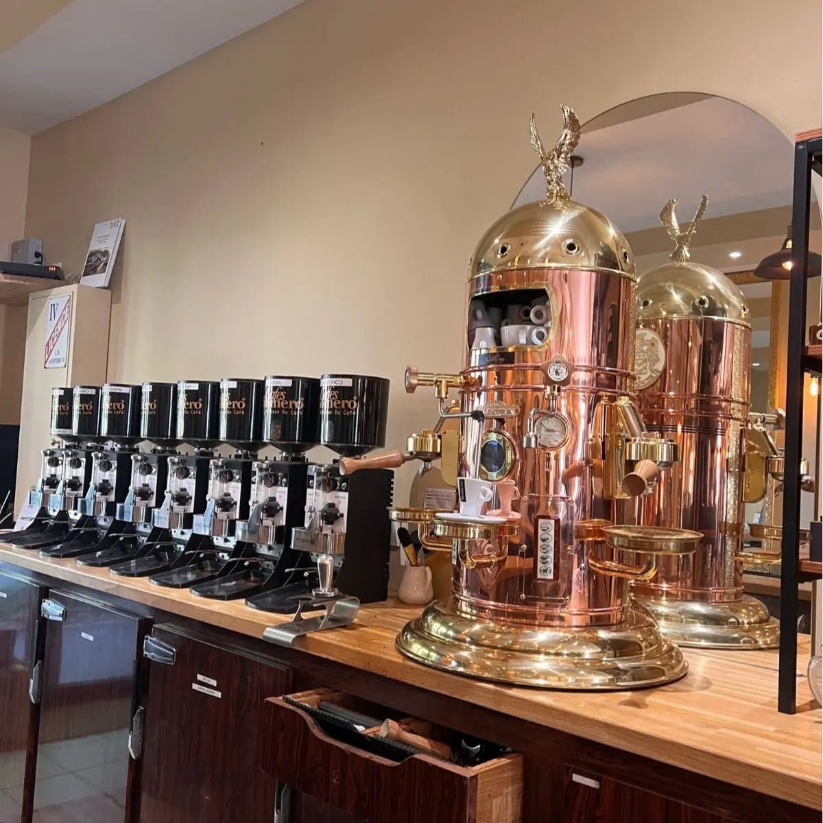 Elektra Belle Epoque 2 Group Espresso Machine Copper-Brass