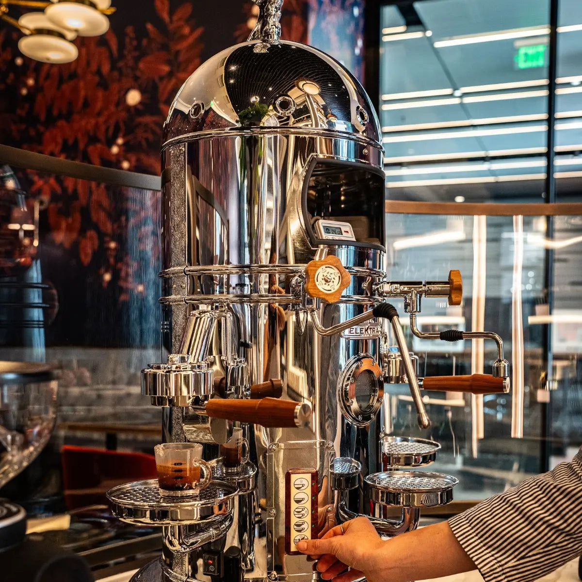 Elektra Belle Epoque 2 Group Espresso Machine Chrome