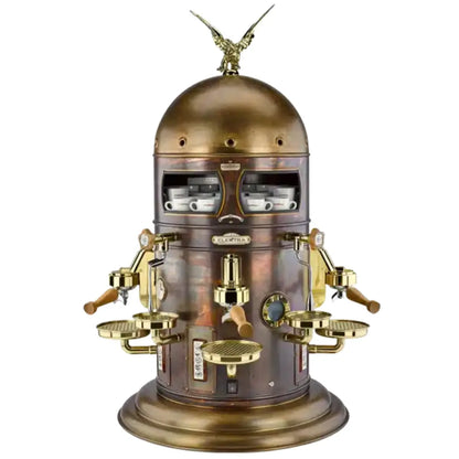 Elektra Belle Epoque 3 Group Espresso Machine Copper-Oxidized Brass