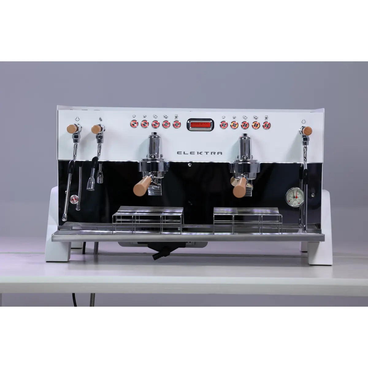 Elektra Eklipto 2 Group Espresso Machine White and Black