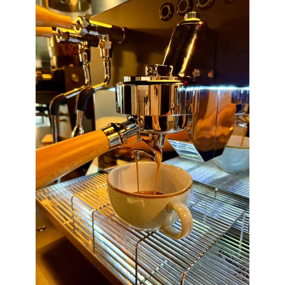 Elektra Eklipto 2 Group Espresso Machine Black and White