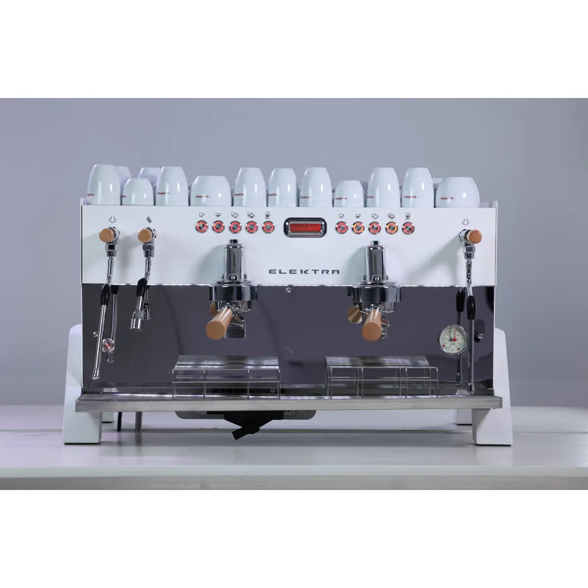 Elektra Eklipto 2 Group Espresso Machine White and Black