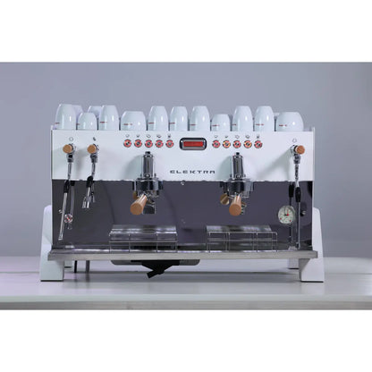 Elektra Eklipto 2 Group Espresso Machine White and Black