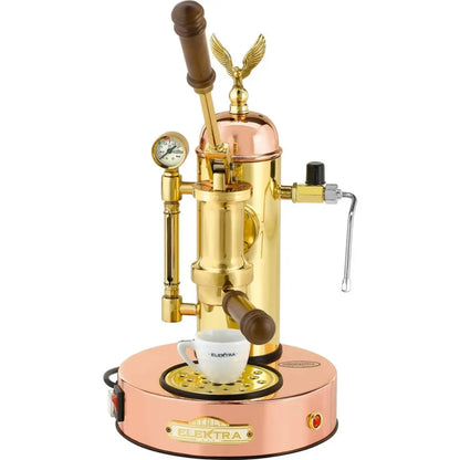 Elektra Micro Casa Leva Espresso Machine Copper Brass