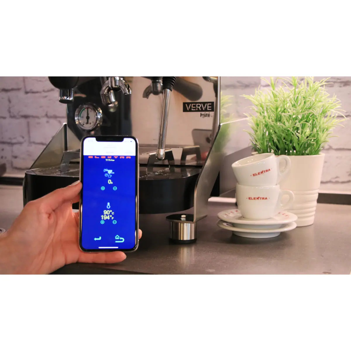 Elektra Verve Mini Espresso Machine - Dual Boiler Black